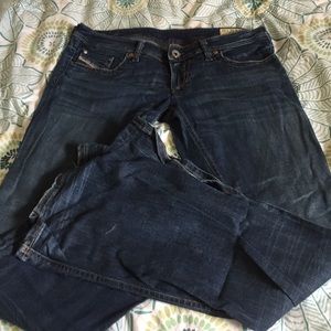 Diesel Lowky B. C. Flare leg jean
